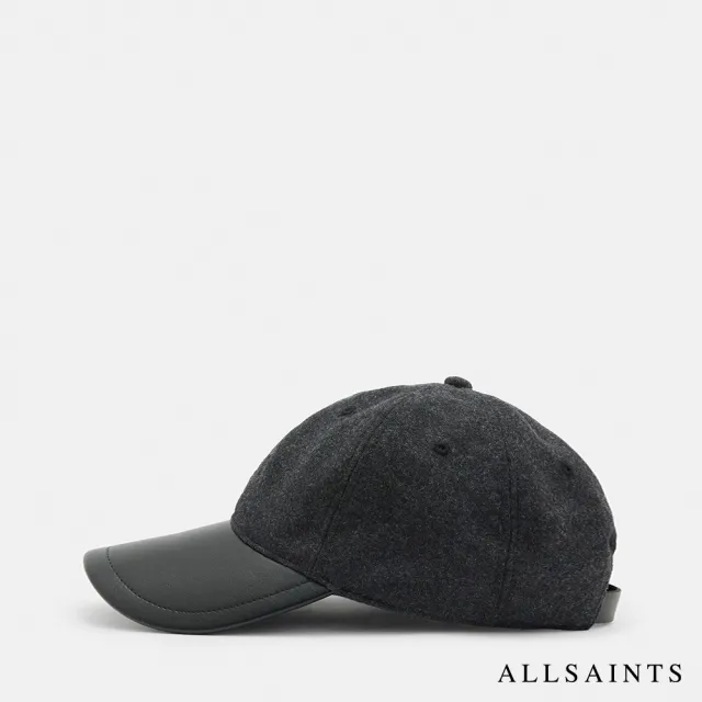 【ALLSAINTS】STATE 羊毛棒球帽Grey MH607Z