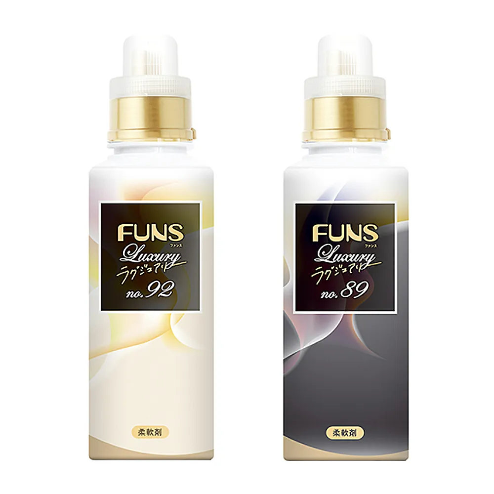 【第一石鹼】FUNS Luxury奢華衣物柔軟精600ml(玫瑰廣藿香/白玫瑰麝香)