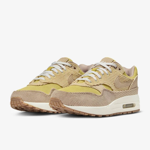 【NIKE 耐吉】休閒鞋 運動鞋 W NIKE AIR MAX 1 SE 女鞋 黃(FB8451700)