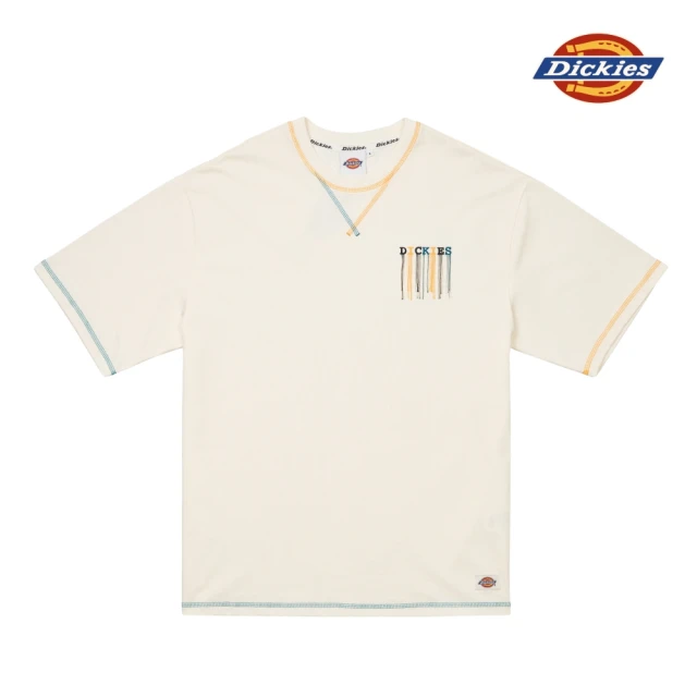 Dickies 男女款羽絨羊羔絨連帽多口袋工裝保暖厚夾克(多