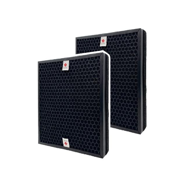 【蟎著媽】複合式濾網2入優惠組(適用 PHILIPS 飛利浦 AC4080 AC4081/80 AC4080/80 空氣清淨機)