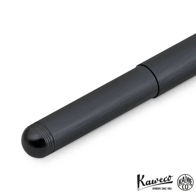 【KAWECO】SUPRA Black 全黑 鋁合金 鋼筆(套筒 可調整長度)