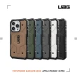 【UAG】iPhone 15 Pro 磁吸式耐衝擊保護殼（按鍵式）-黑(支援MagSafe功能)
