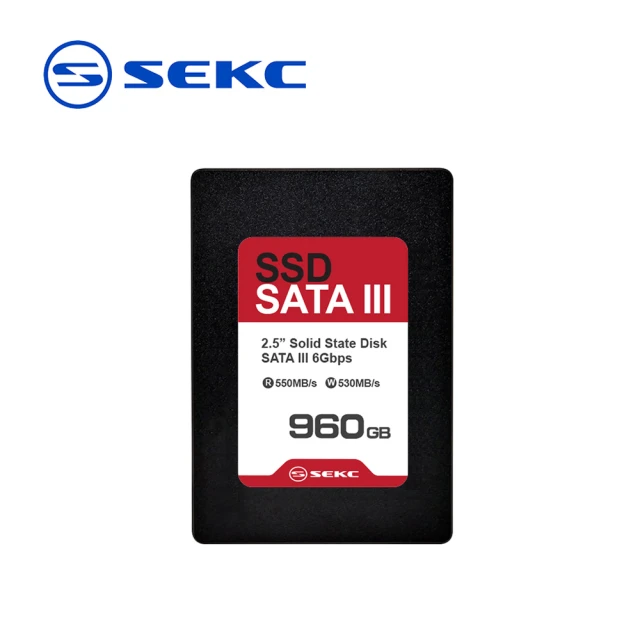 SEKC SS310 960GB SSD 2.5吋 SATAIII固態硬碟(SS310960G)