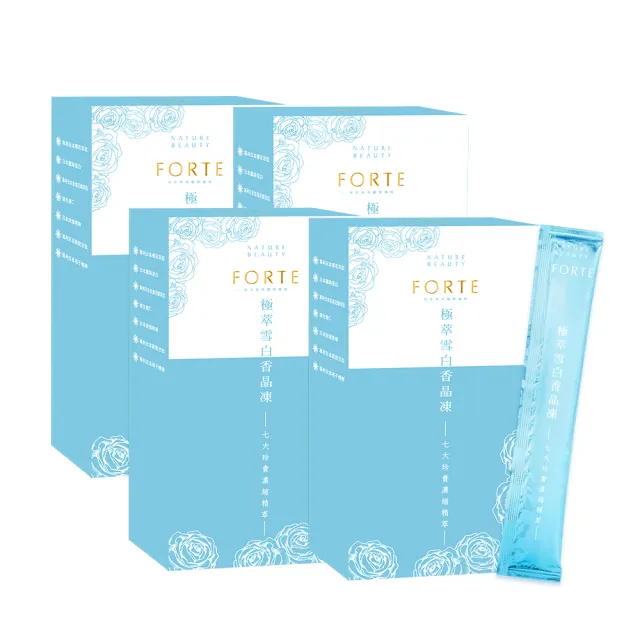 【FORTE】台塑生醫美妍專利極萃雪白晶凍升級版x4盒