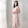 【La Felino 羅絲美】情幻巴黎短袖蕾絲洋裝睡衣(11307)