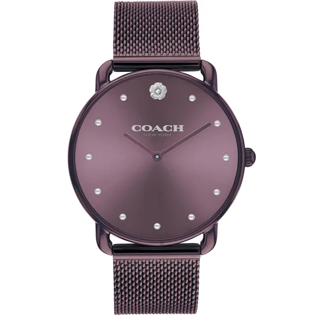【COACH】COACH 2024專櫃全新人氣優雅輕奢時尚 米蘭帶/皮革 女錶 男錶 腕錶(20款可選)