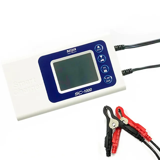 【麻新電子】SC-1000 鉛酸 電瓶充電器 適用各類型汽機車電瓶