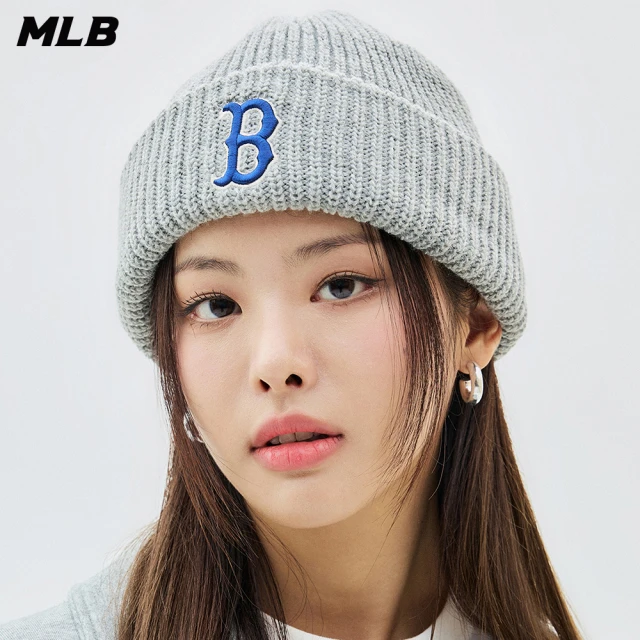 【MLB】針織毛帽 波士頓紅襪隊(3ABNM0736-43MGS)
