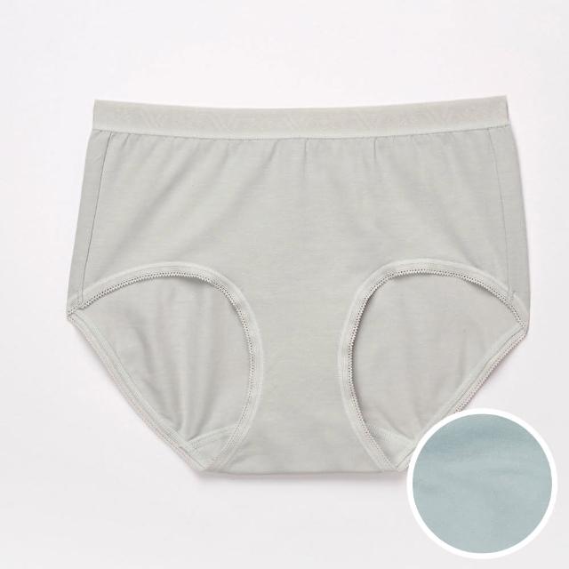 【Wacoal 華歌爾】新伴蒂內褲 M-3L中腰三角褲 NS1122C5(幸福藍)