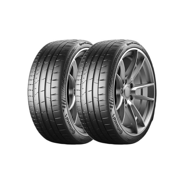 【Continental 馬牌】輪胎馬牌 SC7-2453520吋_245/35/20_二入組(車麗屋)