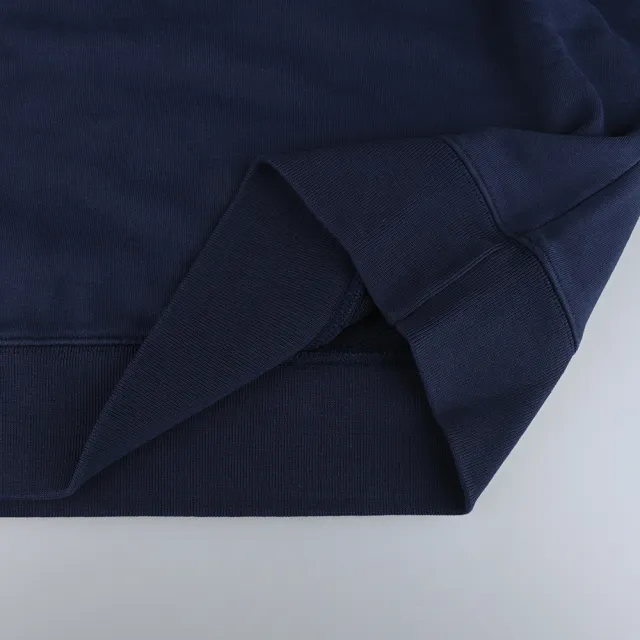 【Maison Kitsune】狐狸LOGO叉肩袖T恤(深藍/女款)
