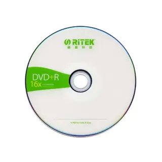 【RITEK】16X DVD+R 50片布丁桶裝