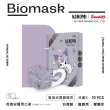 【BioMask杏康安】醫用口罩-庫洛米寶寶睡衣聯名款（灰紫）-兒童立體S-10入/盒(庫洛米兒童口罩)