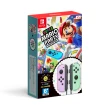【Nintendo 任天堂】Switch 超級瑪利歐派對 Joy-Con 粉紫&粉綠 套裝組合(台灣公司貨-中文版)