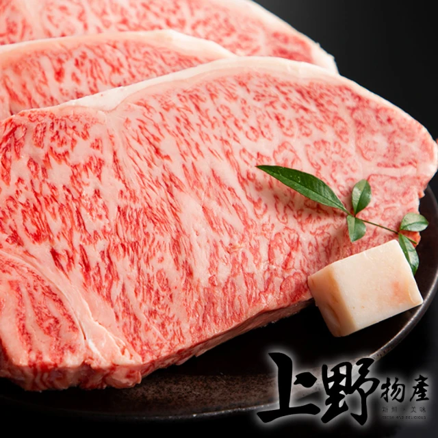 上野物產 日本進口 頂級A5和牛 頂級牛排(100g±10%