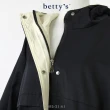 【betty’s 貝蒂思】腰間抽繩率性連帽長版外套(共二色)