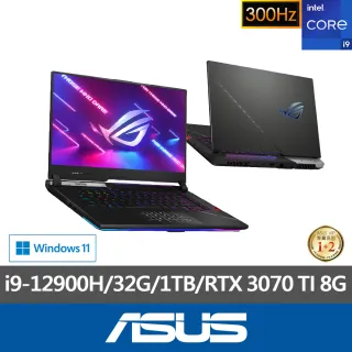 ASUS】電競耳機/鍵鼠組☆ 15.6吋i9 RTX3070 TI電競筆電(i9-12900H/32G