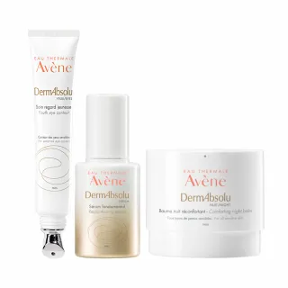 【Avene 雅漾官方直營】抗老必買★極致彈潤抗老三步驟(精華+晚霜+眼霜)