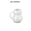 【Le Creuset】瓷器雪人造型馬克杯350ml(珍珠白)