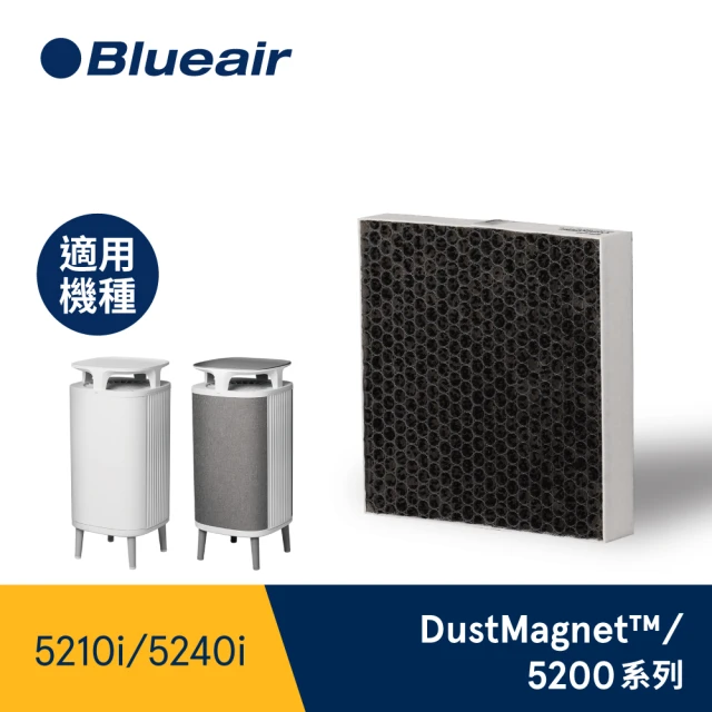 【Blueair】5200系列專用濾網 適用機型5210i/5240i(DustMagnet Filter)