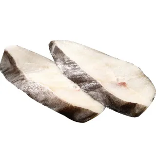 【上野物產批發館】格陵蘭島進口 有肚洞 格陵蘭扁鱈切片(300g/片)
