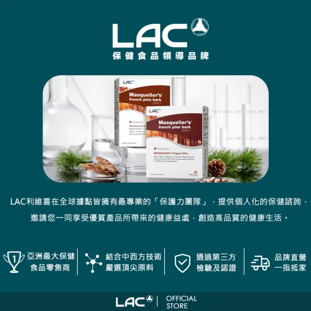 【LAC 利維喜】回原皙亮膠囊x1盒組(共60顆/穀胱甘太/葡萄籽/維生素C/朝鮮薊)
