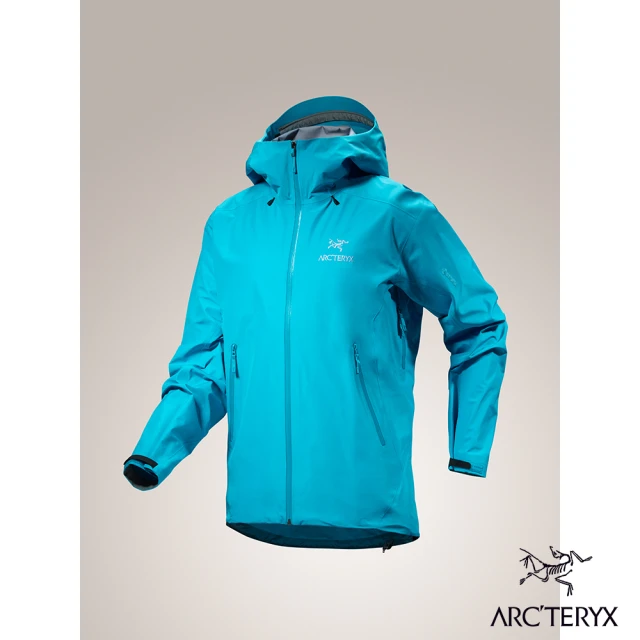 【Arcteryx 始祖鳥】男 Beta LT 防水外套(熱帶魚藍)