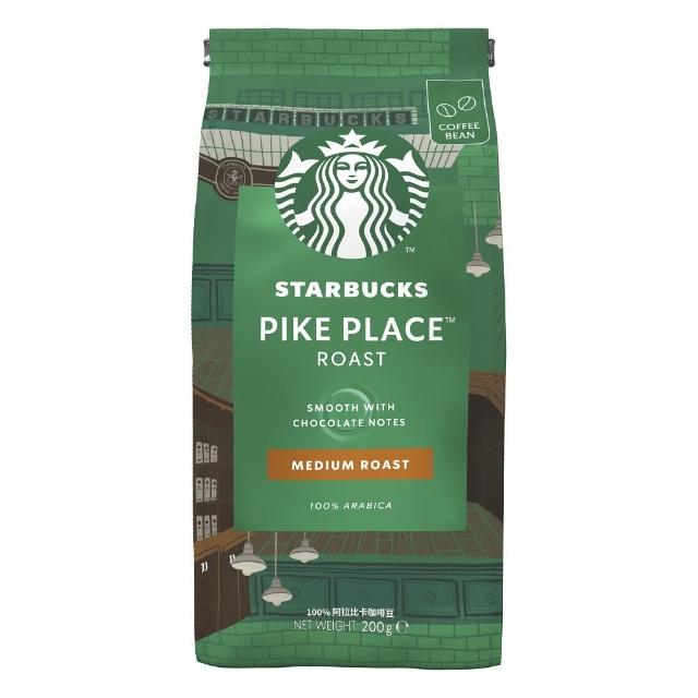【STARBUCKS 星巴克】派克市場咖啡豆200g/包