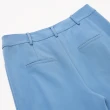【ILEY 伊蕾】知性羅馬布小直筒褲(兩色；M-XL；1233016505)