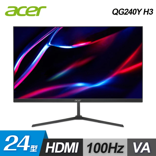 ACER 宏碁Acer 宏碁 24型 QG240Y H3 VA電競螢幕
