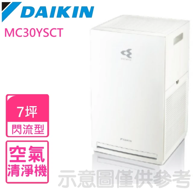 【DAIKIN 大金】7坪 閃流空氣清淨機(MC30YSCT)