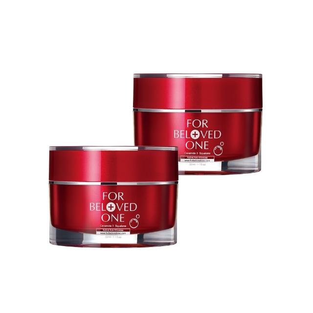 【For Beloved One 寵愛之名】全能抗皺神經醯胺角鯊特潤霜32ml 買一送一(緊實霜/抗皺乳霜/潤膚霜)