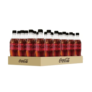 【Coca-Cola 可口可樂ZERO SUGAR】無糖零卡寶特瓶600mlx24入/箱