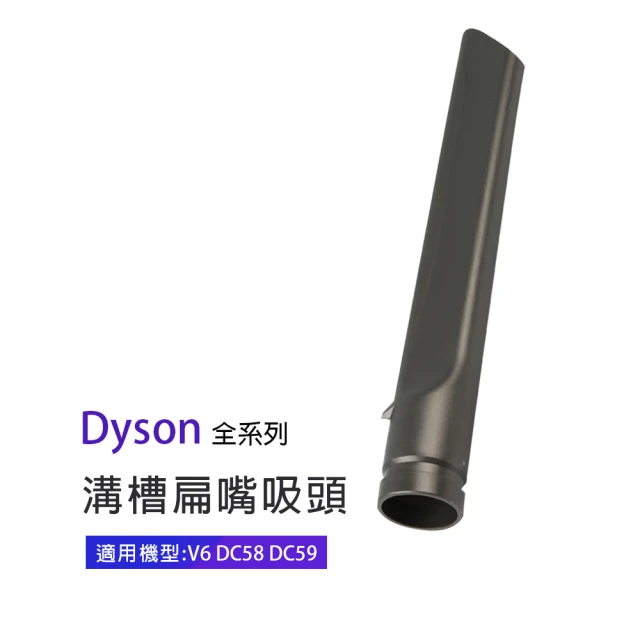 副廠 溝槽扁嘴吸頭 適用Dyson吸塵器(V7/V8/V10