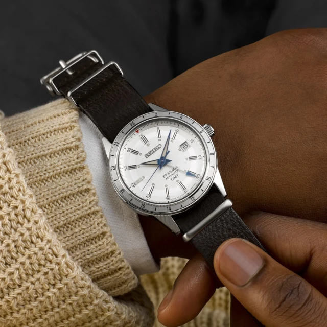 ORIENT 東方錶 官方授權T2 鏤空機械錶 鋼帶款 藍色
