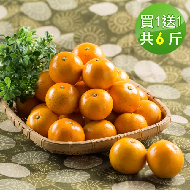 買一送一 迷你珍珠砂糖橘(3斤/箱-共6斤)
