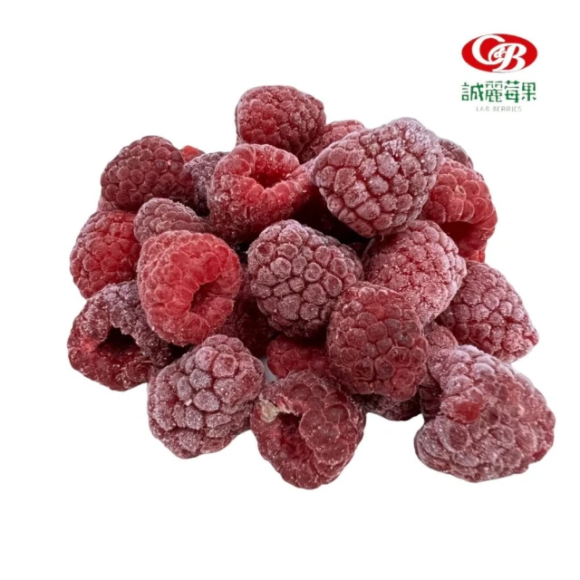 幸美生技 原裝進口冷凍覆盆莓1kgx2包加贈草莓1kgx1包