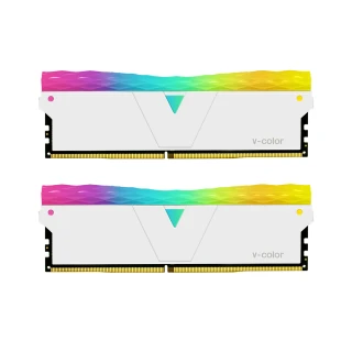 【v-color 全何】Prism Pro RGB DDR4 3200 64GB kit 32GBx2(桌上型超頻記憶體)