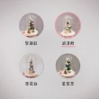 【KIRA與花花藝】聖誕獻禮．迷你永生聖誕樹LED玻璃罩小款-浪漫粉(夜燈/聖誕禮物/聖誕節/交換禮物/聖誕樹)