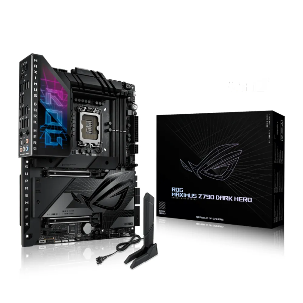 【ASUS 華碩】ROG MAXIMUS Z790 DARK HERO 主機板+Intel Core i9-14900KF 中央處理器(M+C組合包)