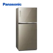 【Panasonic 國際牌】650公升新一級能效智慧節能雙門玻璃變頻冰箱-翡翠金(NR-B651TG-N)