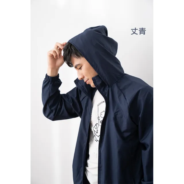 【DR. WOW】防風防潑水機能立領連帽外套-男女款(台灣幸福棉品)