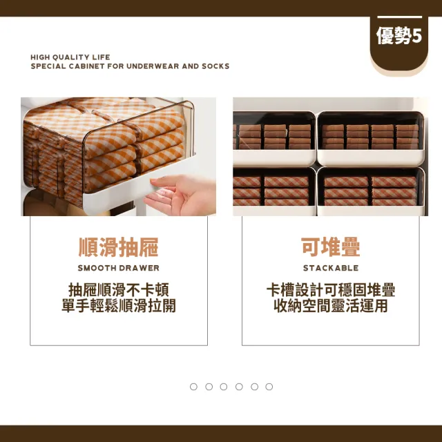 【樂邦】3入/衣物抽屜式分隔收納盒(空格+10格+15格 儲物 置物 整理 內衣褲 衣櫥收納)