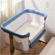 【L.A. Baby】天然有機棉防水保潔墊床包 M號(120*60公分米白色)