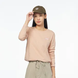 【JEEP】女裝 簡約百搭長袖T恤(粉色)