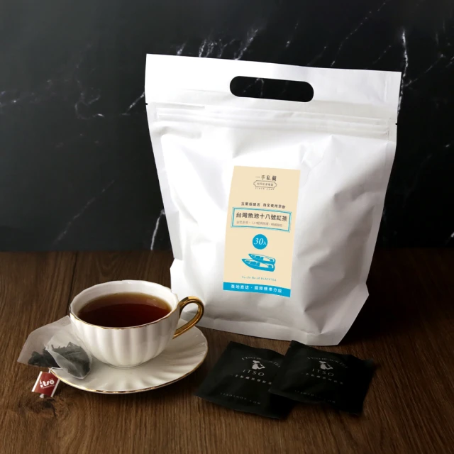 【一手私藏世界紅茶】台灣魚池18號紅茶茶包3gx30包x1袋