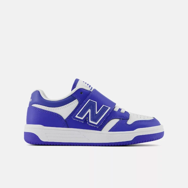 NEW BALANCE NB 運動鞋 童鞋 中童 休閒鞋 魔鬼氈 藍白 PHB480WH-W楦(C4771)