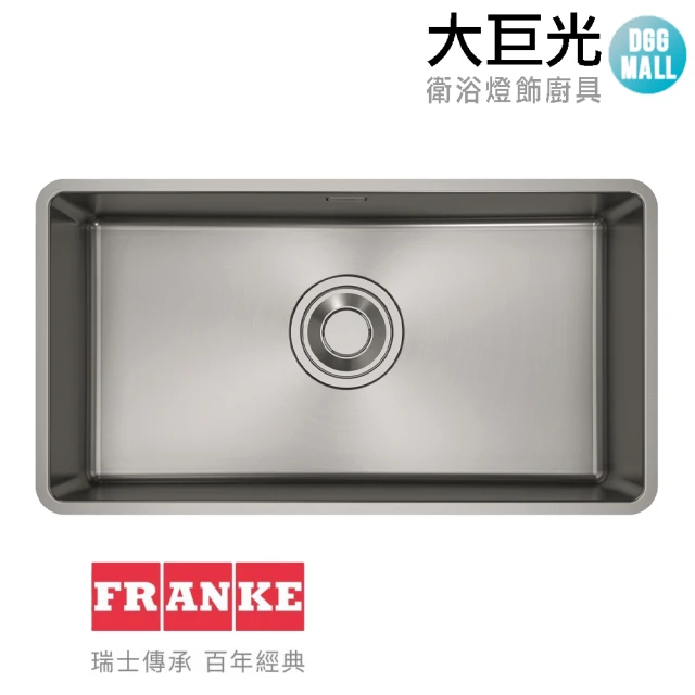 大巨光 瑞士FRANKE Maris Quiet系列 不鏽鋼廚房水槽(MQX 110-82)
