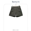 【betty’s 貝蒂思】腰鬆緊跳色線條大口袋短褲(共二色)